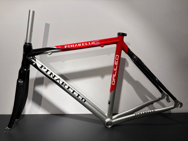 Used Pinarello Pinarello Galileo Frameset 2006 Road & Gravel, Red — image 2 of 12