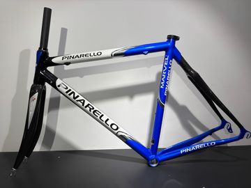 Used Pinarello Marvel Frameset 2007 Road & Gravel, Blue — image 2 of 9