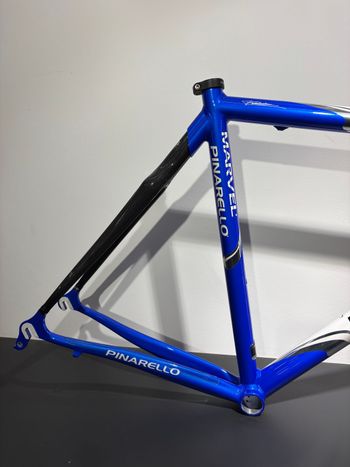 Used Pinarello Pinarello Marvel Frameset 2007 Road & Gravel, Blue — image 3 of 9