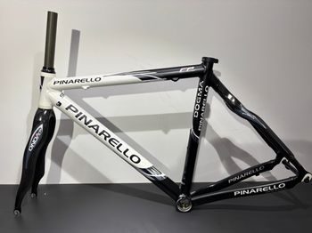 Used Pinarello Pinarello Dogma AK61 Magnesium Frameset 2004 Road & Gravel, White — image 2 of 9