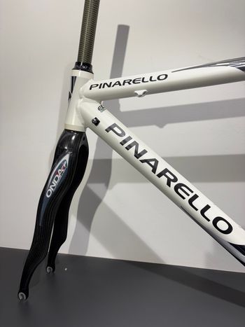 Used Pinarello Pinarello Dogma AK61 Magnesium Frameset 2004 Road & Gravel, White — image 7 of 9