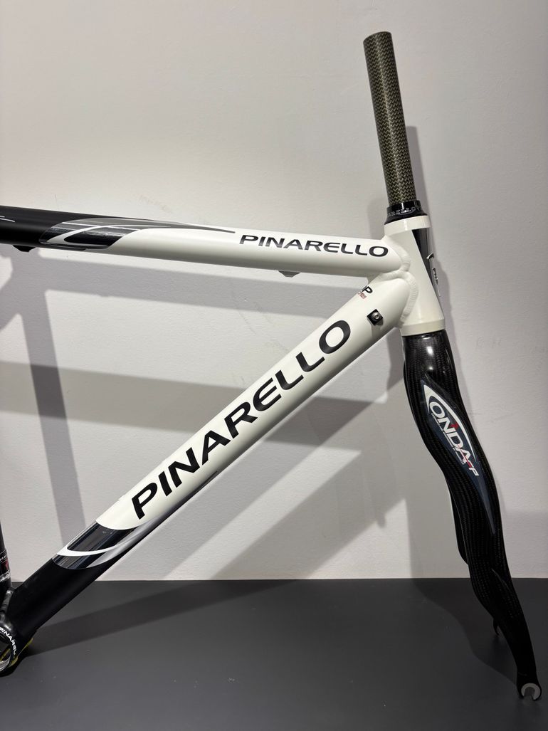 Used Pinarello Pinarello Dogma AK61 Magnesium Frameset 2004 Road & Gravel, White — image 4 of 9