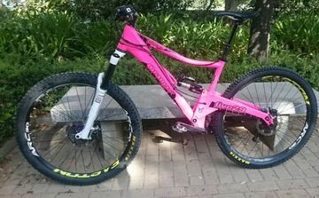 Used Orange Five Shimano Deore XT 2016 MTB