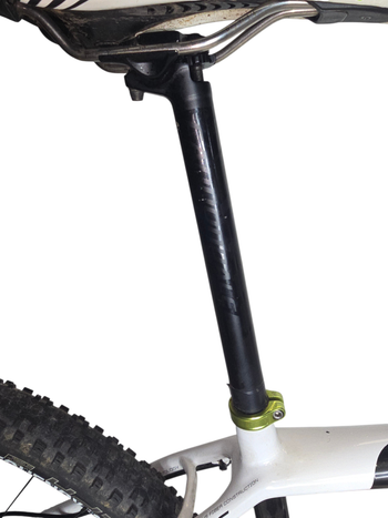 Used Cannondale Lefty 29" Carbon 2020 Mountainbike, Weiß — image 36 of 37
