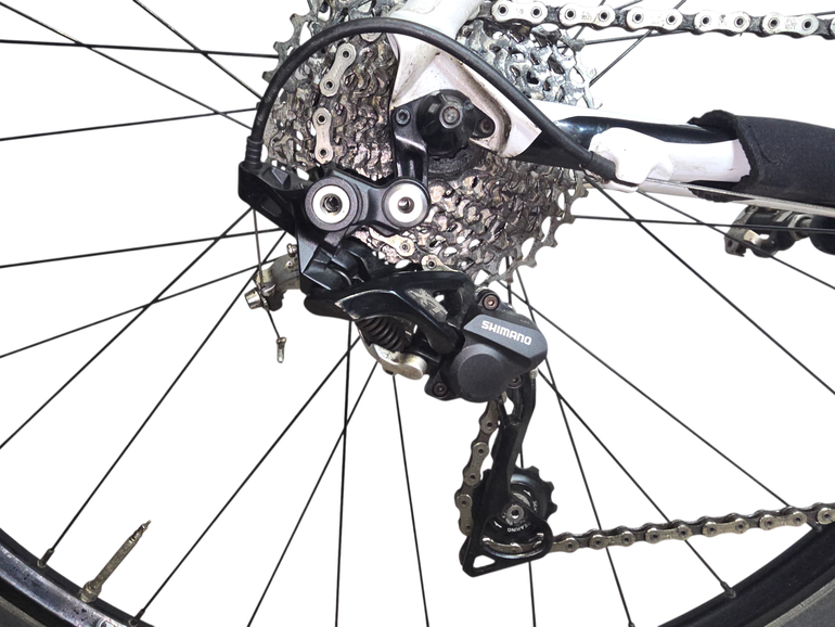 Used Cannondale Lefty 29" Carbon 2020 Mountainbike, Weiß — image 18 of 37