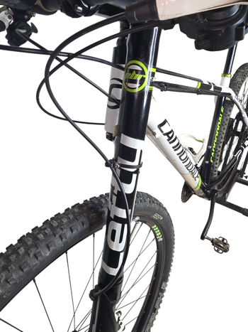Used Cannondale Lefty 29" Carbon 2020 Mountainbike, Weiß — image 16 of 37