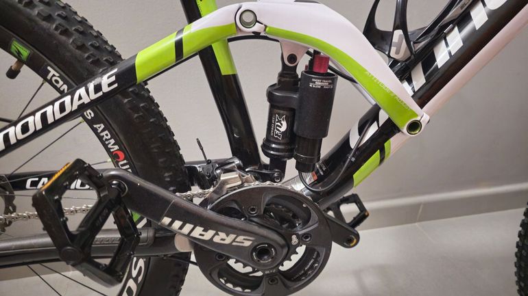 Used Cannondale Trigger Carbon 1 2013 2013 Mountainbike, White — image 11 of 13