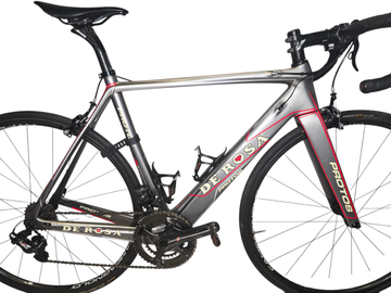 Used De Rosa Protos - Super Record 2017 Road & Gravel, Light Gray — image 5 of 20