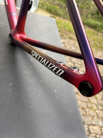 Specialized Tarmac Frameset 2024 Road & Gravel usato, Viola — immagine 9 di 12