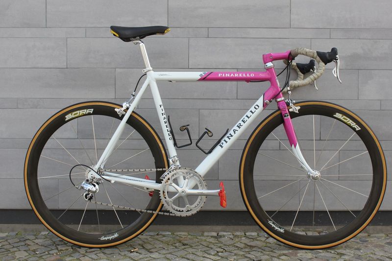 Used PINARELLO "PARIS TEAM TELEKOM 1997 57cm Center/center – Campagnolo Record Titanium 1997 Road & Gravel
