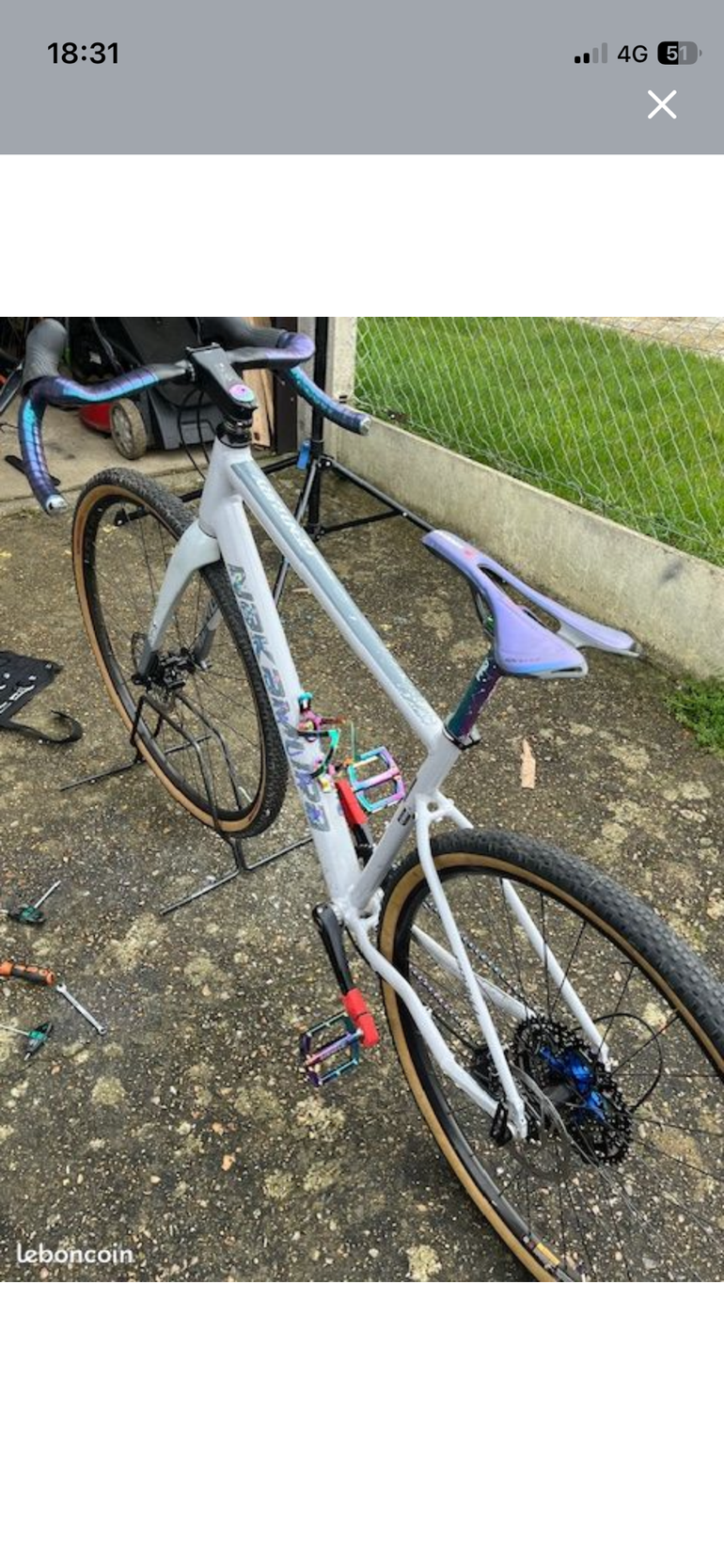 Brugt Nakamura CENTURY 250 2022 Road & Gravel — billede 3 af 5