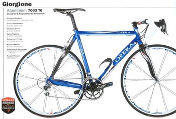 Used Pinarello Pinarello Opera Giorgione Frameset 2007 Road & Gravel, Blue — image 10 of 10
