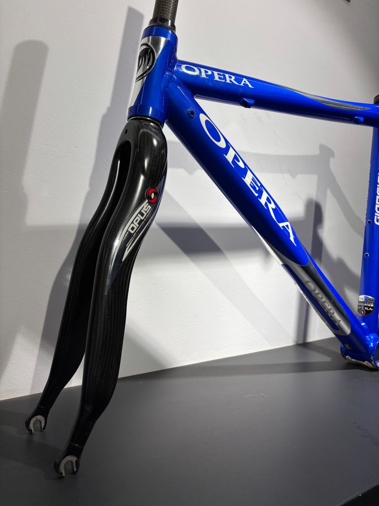 Used Pinarello Pinarello Opera Giorgione Frameset 2007 Road & Gravel, Blue — image 8 of 10