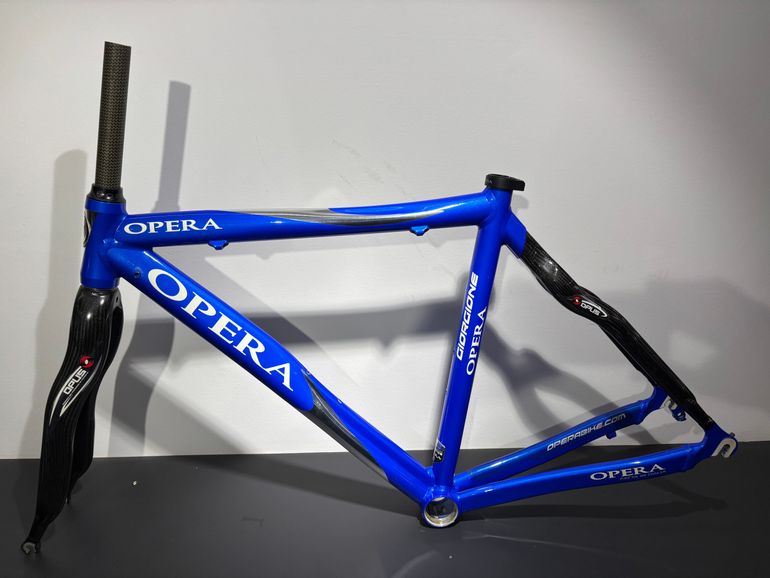Used Pinarello Pinarello Opera Giorgione Frameset 2007 Road & Gravel, Blue — image 9 of 10