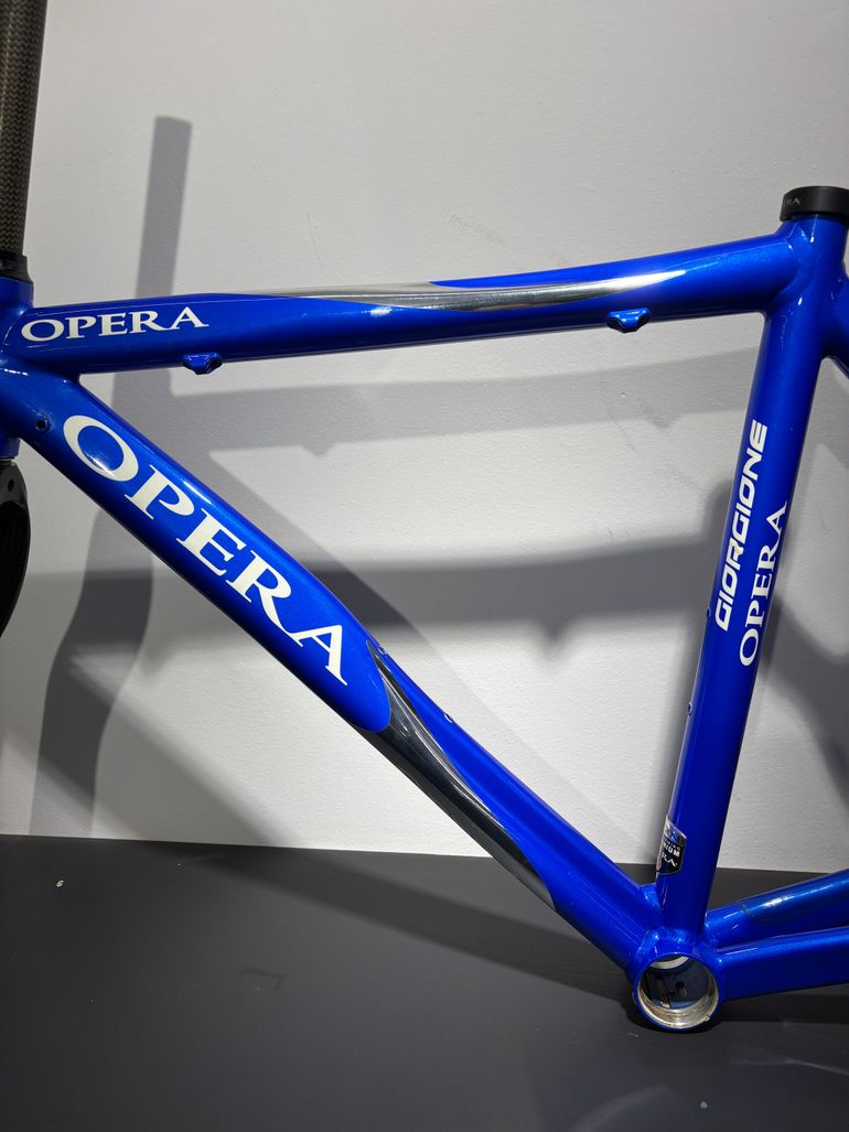 Used Pinarello Pinarello Opera Giorgione Frameset 2007 Road & Gravel, Blue — image 7 of 10