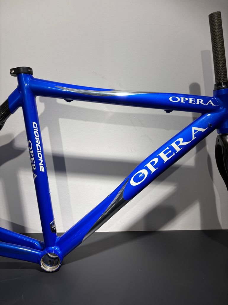 Used Pinarello Pinarello Opera Giorgione Frameset 2006 Road & Gravel, Blue — image 4 of 9
