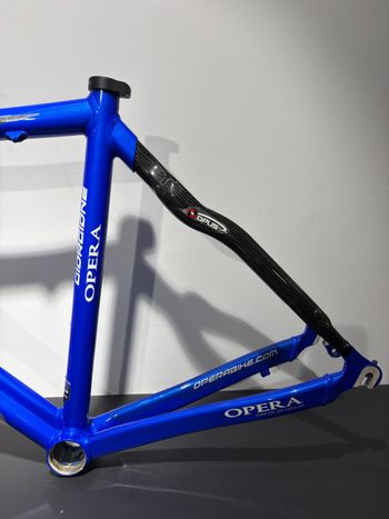 Used Pinarello Pinarello Opera Giorgione Frameset 2006 Road & Gravel, Blue — image 8 of 9