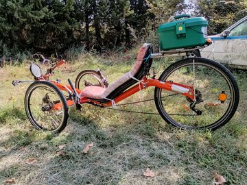Tweedehands Challenge Vélo Tricycle Couché CHALLENGE Année 2006 2006 Road & Gravel
