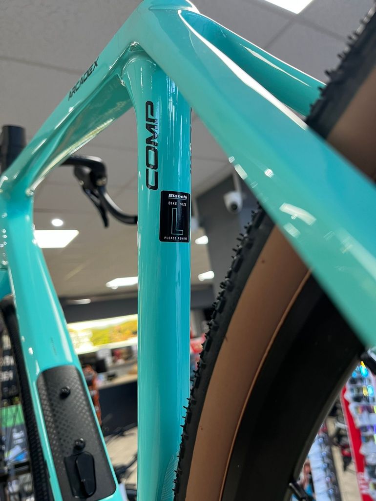 Used Bianchi Arcadex COMP GRX 610/822 disc 2025 2025 Road & Gravel, Green — image 6 of 6