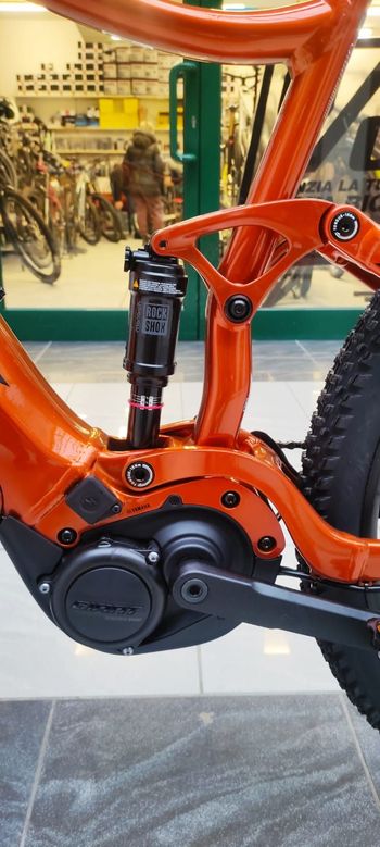 Used Giant Stance E+ 2 2022 2022 Mountainbike, Orange, 29 — image 6 of 15