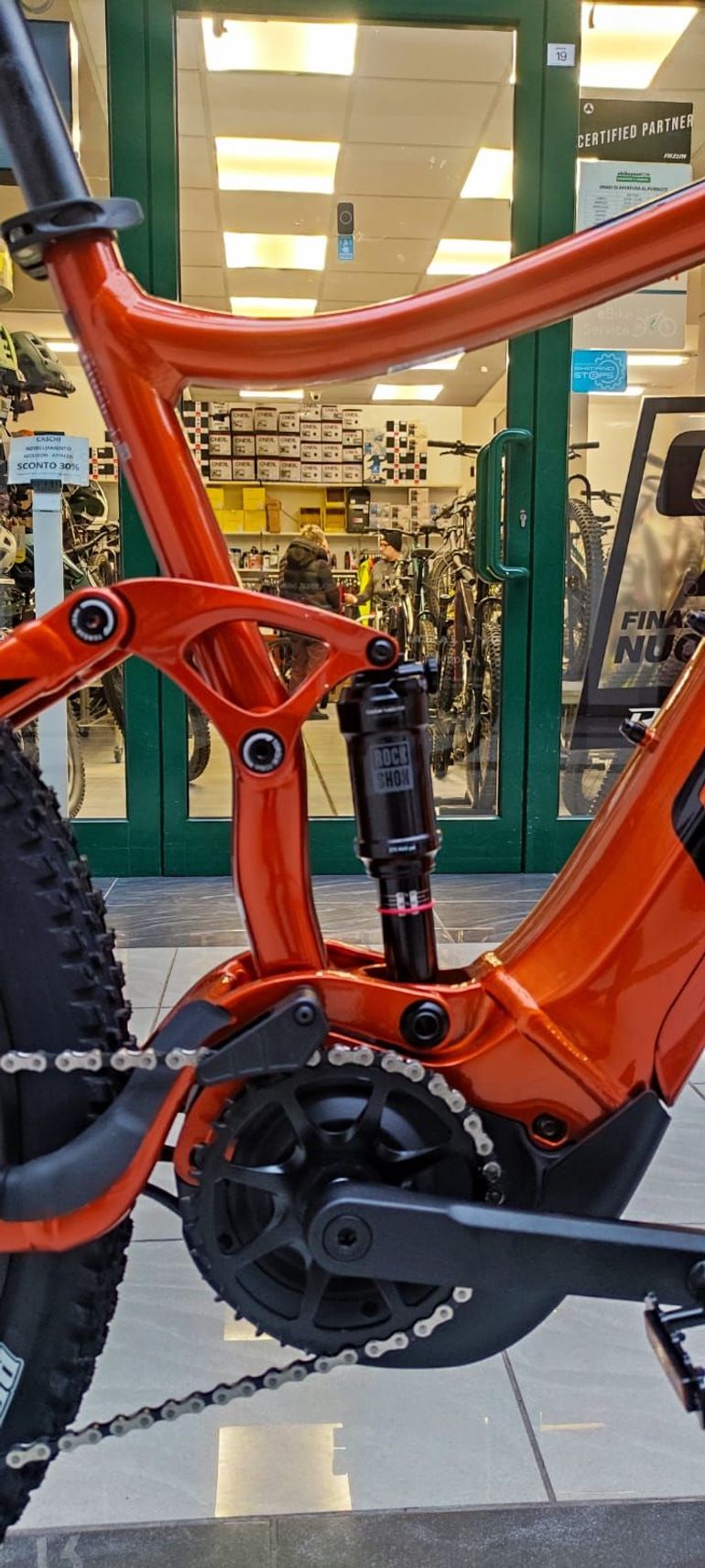 Used Giant Stance E+ 2 2022 2022 Mountainbike, Orange, 29 — image 14 of 15