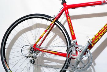 Used Cannondale Cannondale CAAD3 Saeco Team - DuraAce 1996 Road & Gravel, Rot — image 2 of 9