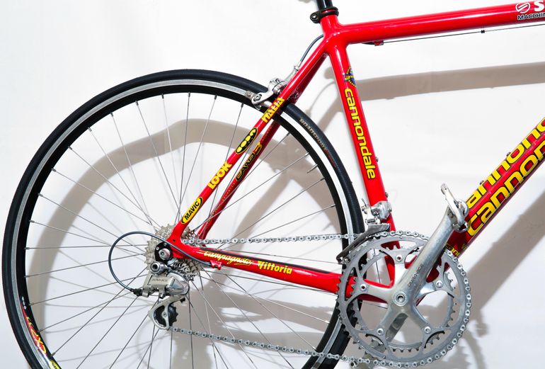 Used Cannondale Cannondale CAAD3 Saeco Team - DuraAce 1996 Road & Gravel, Rot — image 2 of 9