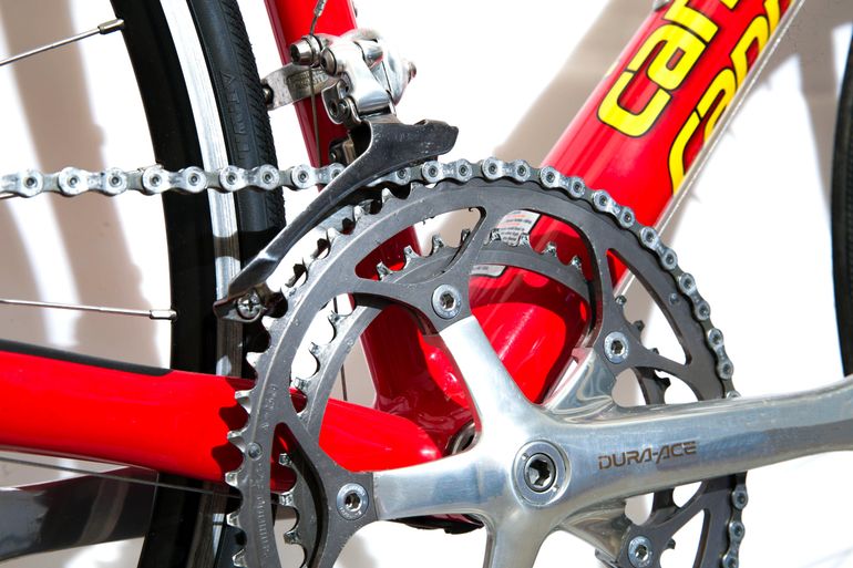 Used Cannondale Cannondale CAAD3 Saeco Team - DuraAce 1996 Road & Gravel, Rot — image 7 of 9