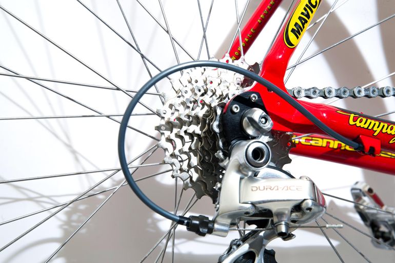 Used Cannondale Cannondale CAAD3 Saeco Team - DuraAce 1996 Road & Gravel, Rot — image 6 of 9