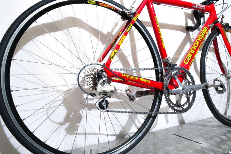 Used Cannondale Cannondale CAAD3 Saeco Team - DuraAce 1996 Road & Gravel, Rot — image 5 of 9