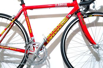 Used Cannondale Cannondale CAAD3 Saeco Team - DuraAce 1996 Road & Gravel, Rot — image 4 of 9