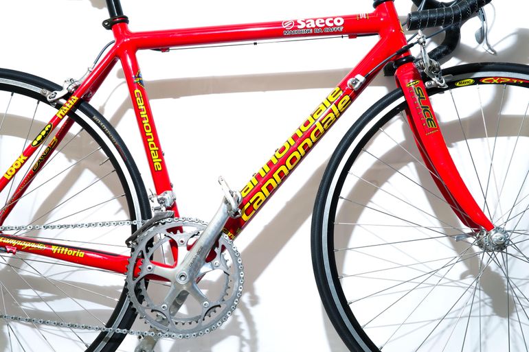 Used Cannondale Cannondale CAAD3 Saeco Team - DuraAce 1996 Road & Gravel, Rot — image 4 of 9