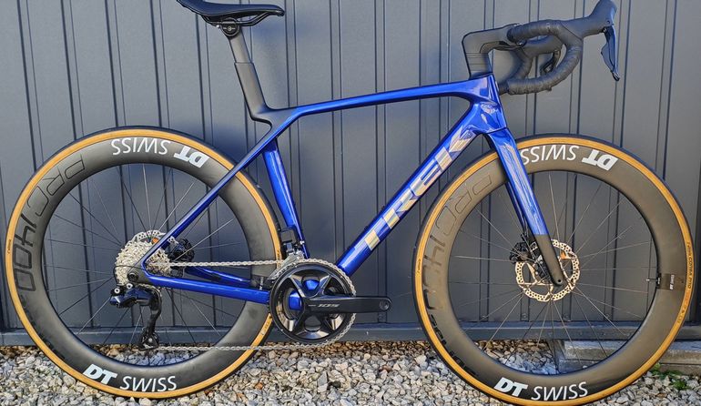 Used Trek SL5 Gen8 Shimano 105 Di2 2025 Road & Gravel, Blau — image 3 of 15