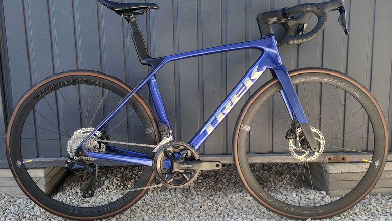 Used Trek SL5 Gen8 Shimano 105 Di2 2025 Road & Gravel, Blue — image 2 of 11