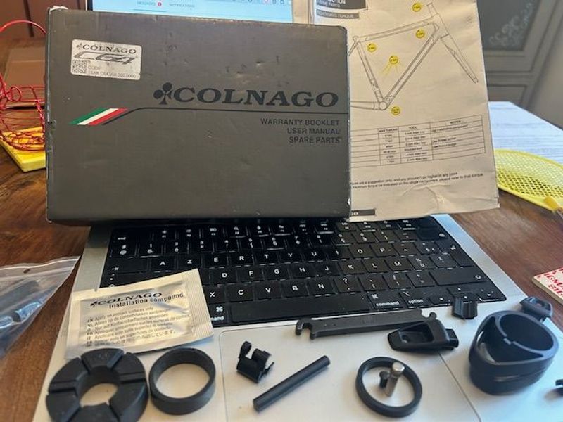 Colnago C64 Shimano Ultegra Di2 2019 Road & Gravel usato, Grigio chiaro — immagine 3 di 4