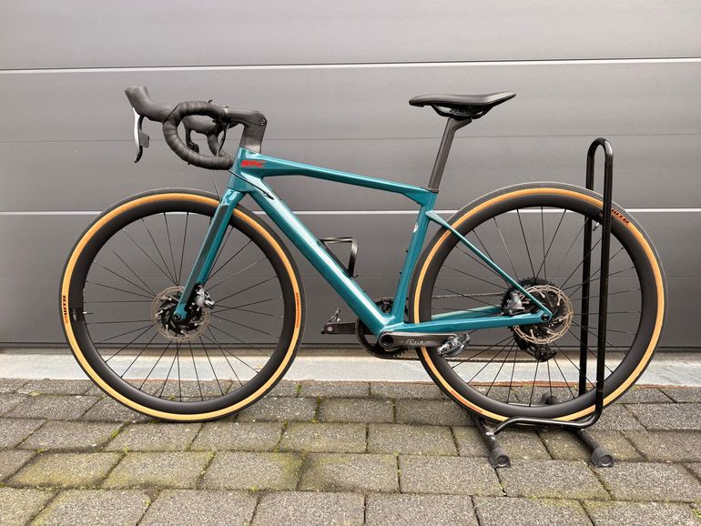 Used BMC Roadmachine X ONE 2022 2022 Road & Gravel, Green — image 2 of 12