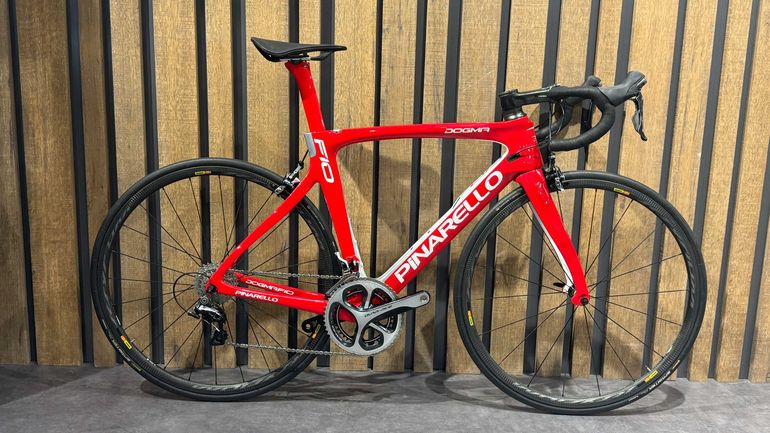 Used Pinarello Pinarello Dogma F10 Shimano Dura-Ace 11v 2019 Road & Gravel, Red — image 1 of 17