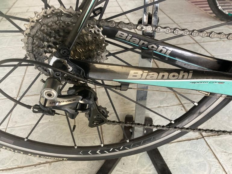 Used Bianchi Xr2 Durace Slx 2016 Road & Gravel, Green — image 5 of 6
