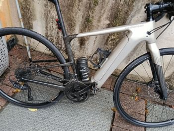 Used Cannondale Topstone Neo Carbon 4 2022 2022 Road & Gravel, Light Gray — image 2 of 5
