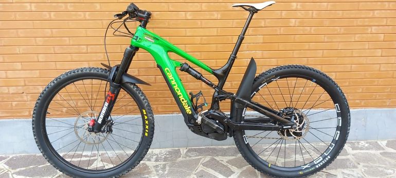 Used Cannondale Moterra Neo Carbon 3+ 2021 2021 Mountainbike, Grün, 29 — image 3 of 4