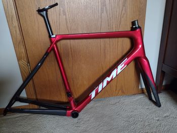 Time, Alpe D'Huez Disc Frameset