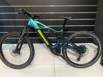 Used Bianchi Bici E-mtb Bianchi E-VERTIC FX-TYPE 9.2 2026 Mountainbike, Green — image 3 of 5