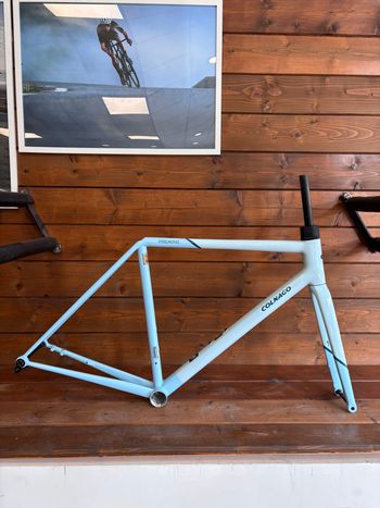 Colnago, Steelnovo Frame Kit SNLB Light Blue Frameset