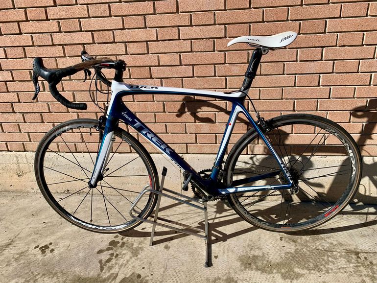 Used Trek Madone 6.9 Pro Campagnolo Superecord 2009 Road & Gravel, Blau — image 4 of 9