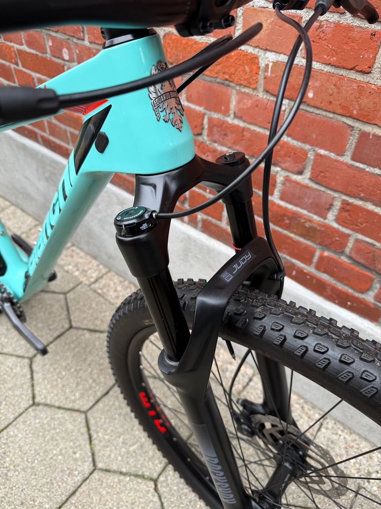 Used Bianchi Bianchi Nitron 9.3 Carbon/Shimano XT/Size M/WTB/Rockshox/Good Condition! 2025 Mountainbike, Green — image 6 of 14