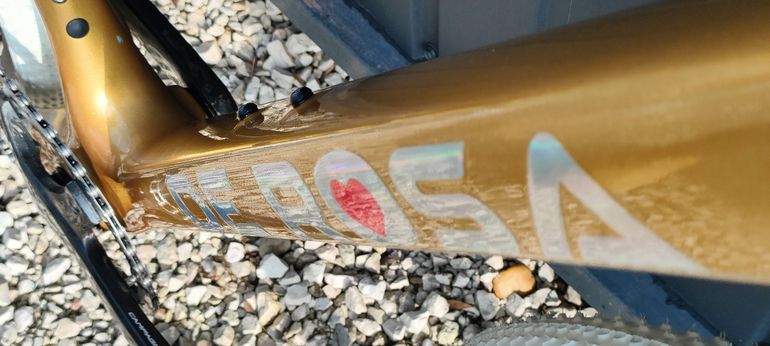 Used De Rosa Gravel Ekar / Campagnolo Ekar 1x13 2022 Road & Gravel, Orange — image 10 of 25