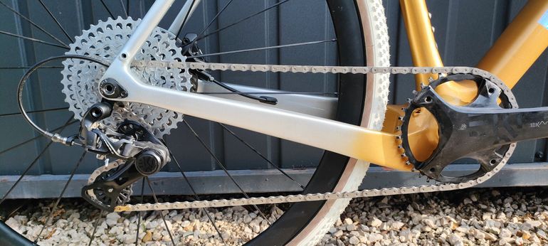 Used De Rosa Gravel Ekar / Campagnolo Ekar 1x13 2022 Road & Gravel, Orange — image 12 of 25