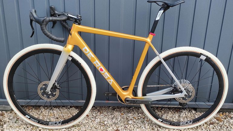 Used De Rosa Gravel Ekar / Campagnolo Ekar 1x13 2022 Road & Gravel, Orange — image 14 of 25