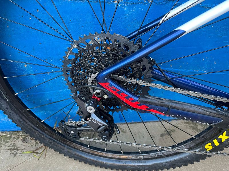 Used Scott Scale 910 2015 Mountainbike, Blue, 29 — image 3 of 10