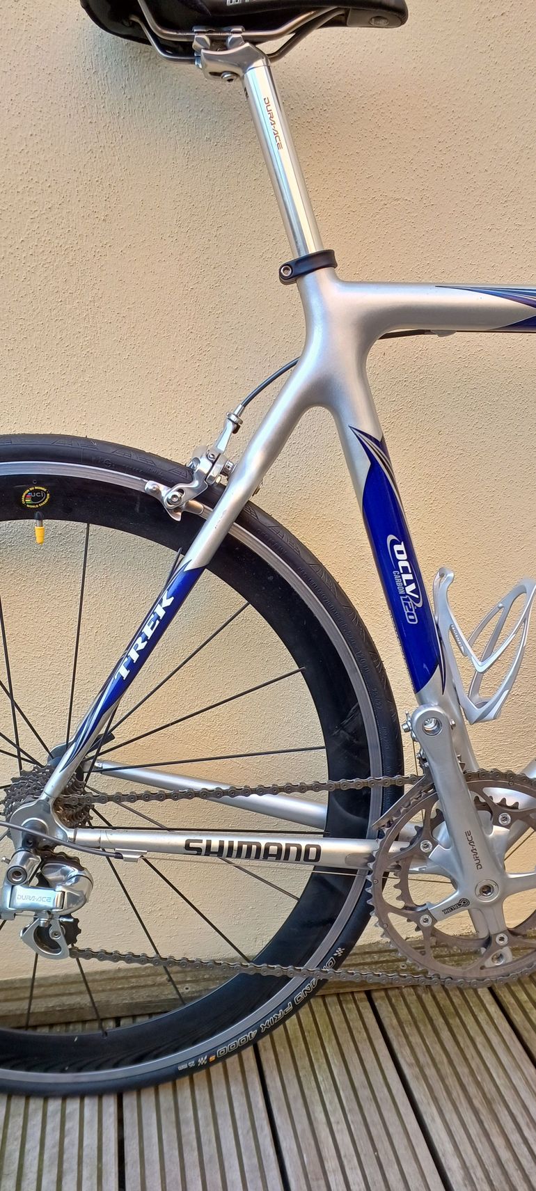 Used Trek Oclv 5500 2003 Road & Gravel, Hellgrau — image 4 of 10